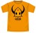 Evirob Head Men's Orange T-Shirt (1)