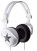 Headphones Stylish Headphone (White with Black Star) (1)