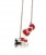 Hello Kitty with Bow Silver Metal Wrap Necklace (2)