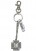 Bleach Ichigo Symbol Metal Keychain (1)