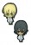 Vampire Knight Kaname & Takuma SD PVC Pin Set (1)