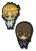 Vampire Knight Yuki & Aido SD PVC Pin Set (1)