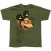 Bloc 28 Old Paper Mickey Men T-Shirt Green (1)