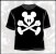 Bloc 28 Simple Cross Bone Mickey Men T-Shirt Black (1)