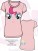 My Little Pony Pinkie Pie Big Face Junior T-shirt (1)