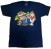 Super Mario Group Navy T-Shirt (1)