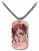 A Certain Scientific Railgun Kuroko Swimwear Holding chocolate in her mouth dog tag style necklace (1)