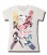 Madoka Magica Movie Group Brush Stroke Juniors T-shirt (1)