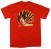 Godzilla Retro City Red T-shirt (1)