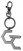Guilty Crown Logo Metal Keychain (1)