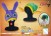 Zelda no Densetsu: Kamigami no Triforce 2 Link & Ravio Boshi  COSPLAY Hat Set of 2 (1)