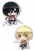 Attack On Titan Mikasa & Armin Metal Pins (1)