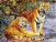 3 Dimensional Lenticular Poster with Frame: Tigers (1)