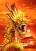 3 Dimensional Lenticular Poster with Frame: Golden Dragon (1)