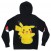 Pokemon Pokeball Pikachu Classic Zip Up Hooded Sweatshirt (2)