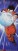 Dragon Ball Z Gohan Super Saiyan Human Size Wall Scroll (1)