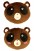 Monthly Girl Nozakikun Raccoon Face Cushion set of 2 (1)
