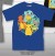 Pokemon Group Circle Basic Men T-shirt - Blue (1)