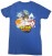 Yo-kai Watch Characters Adult Men T-Shirt Blue (1)