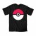 Pokemon Pokeball Full Color Men T-shirt - Black (1)