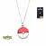 Pokemon Pokeball Pendant with Chain Necklaces (1)