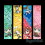 Hatsune Miku - Miku Series Muffler Towel feat. CHANxCO (100cm x 25cm) set/4 (1)