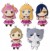 Anime-Gatari 16cm Key Chain Plush (set/5) - Maya Asagaya, Arisu Kamiigusa, Miko Koenji, Yui Obata, Neko-Senpai (1)