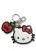 Hello Kitty - Hello Kitty Head and Apple PVC Keychain (1)