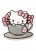 Hello Kitty - Hello Kitty Is My Cup Of Tea Patch (1)