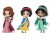 Disney Characters Q posket petit Winter Costume 7cm Figures Set of 3 (2)