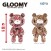 Chax GP Super Large 48cm Gloomy Bear Plush - Candy & Sweets Pattern, Pink & Brown (set/2) (1)