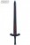Fate/Stay Night [Heaven's Feel] Theatrical version 50cm Mini Excalibur Cosplay Sword (2)