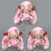 Hatsune Miku Fluffy Stuffed Soft 1622cm Chained Plush - Sakura Miku (set/3) (4)