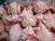 Hatsune Miku Fluffy Stuffed Soft 1622cm Chained Plush - Sakura Miku (set/3) (5)