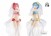Re:Zero Starting Life in Another World - REM and RAM - 22cm Premium EXQ Figure (Set/2) (1)