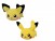 Banpresto Pichu, Pikachu Pokemon Sun and Moon Plush 12cm (Set of 2) (1)