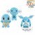 Pokemon Pocket Monster huge kolo Large 24cm Plush - Wooper, Squirtle and Glaceon (set/3) (1)