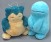 Pokemon Sun & Moon Soft Stuffed Plush 27cm - Snorlax and Quagsire (set/2) (3)