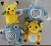 Pokemon Focus 12cm Stuffed Plush - Pikachu, Raichu, Poliwhirl and Poliwrath (set/4) (7)