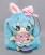 Hatsune Miku - Spring Image Plush Doll Stuffed Toy Mascot 11cm (Bunny Ear-Open Mouth) (1)
