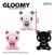 Chax GP - Gloomy Bear - Type-Mono Check 30cm Plush (set/3) (1)