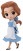 Disney Characters Q Posket - Belle Country Style Figure - 14cm (1)
