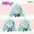 Hatsune Miku - Vocaloid Plush Doll Stuffed Toy Mascot 14cm (set/3) (1)