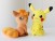 Pokemon Try the tail! Big Soft 23cm Stuffed Plush - Pikachu and Vulpix (set/2) (2)