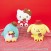 Sanrio Characters LOVE chocolate 27cm Big Stuffed Plush (set of 3) (1)