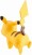 Pokemon Sun & Moon EX EMC-08 Mini Figure- Pikachu Battle Pose 4CM (2)