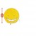 Assassination Classroom Big Kororin Face Cushion (Yellow) 13 INCHES (1)