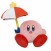 Kirby Parasol 13cm Plush (1)