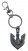 JOJO Bizarre Advanture- S4 Arrow Icon Metal Keychain (1)