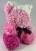 Two Tone Flower Bear 14 Inch Pink (2)